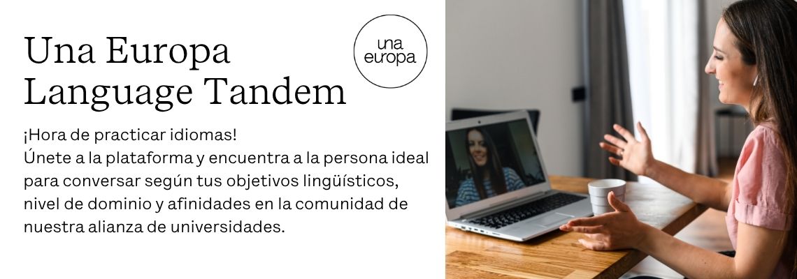 Apúntate a la plataforma Language Tandem para practicar idiomas online o en encuentros presenciales.